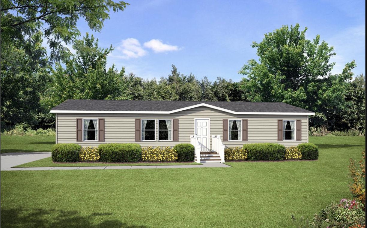RM2852B — Champion Homes double-wide manufactured home